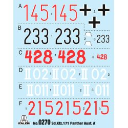 Italeri 1:35 Sd.Kfc 171 Panther Ausf A - Modelkampvogn