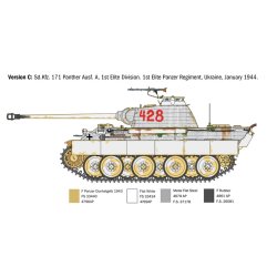 Italeri 1:35 Sd.Kfc 171 Panther Ausf A - Modelkampvogn