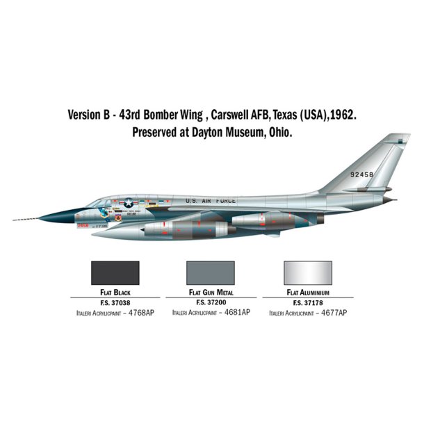 Italeri 1:72 B 58 Hustler - Modelfly