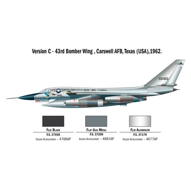 Italeri 1:72 B 58 Hustler - Modelfly