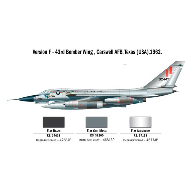 Italeri 1:72 B 58 Hustler - Modelfly