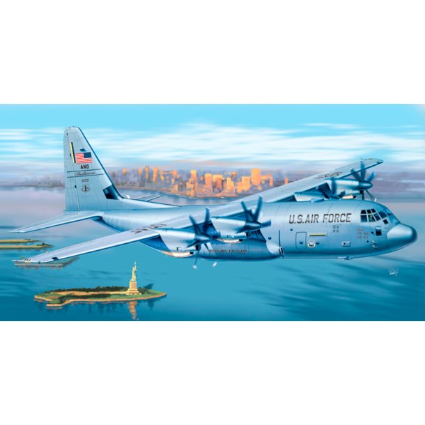 Italeri 1:72 C - 130J HERCULES - Modellflygplan