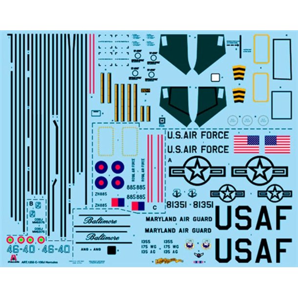 Italeri 1:72 C - 130J HERCULES - Modellflygplan