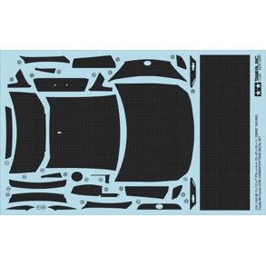 Tamiya Toyota 86/GT86 Carbon mrkater 1:24 - Tilbehr