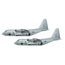 Italeri 1:72 AC-130H Spectre - Modelfly