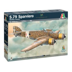 Italeri 1:72 S.79 Sparviero Bomber version - Modelfly