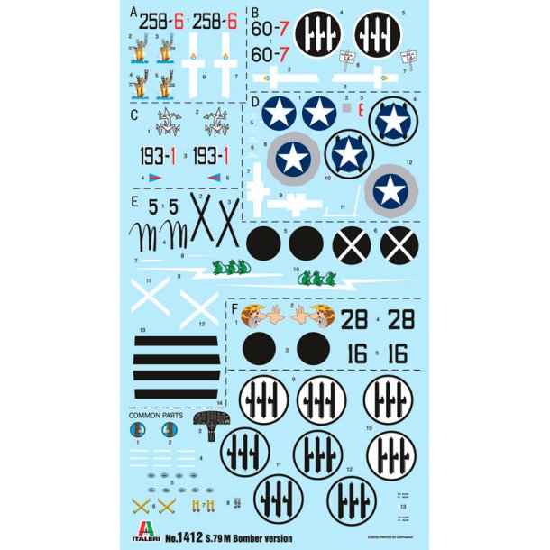 Italeri 1:72 S.79 Sparviero Bomber version - Modelfly