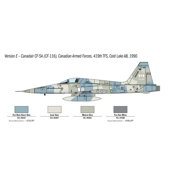 Italeri 1:72 F-5A Freedom Fighter - Modelfly