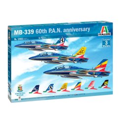 Italeri 1:72 Aermacchi MB-339 60 rs jubilum - Modelfly