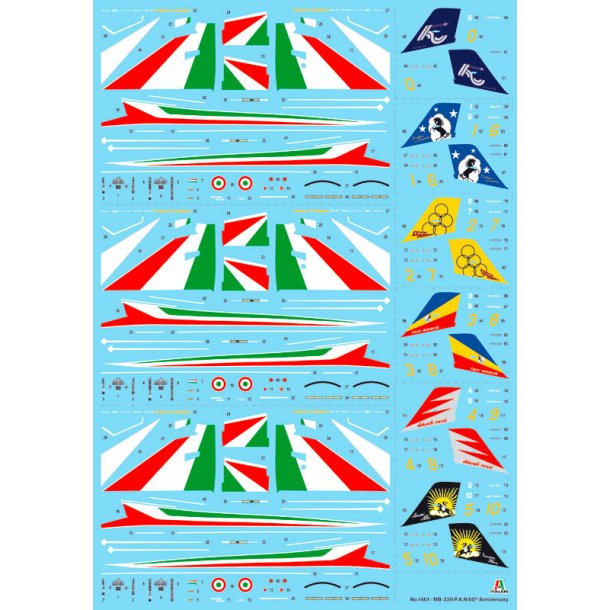 Italeri 1:72 Aermacchi MB-339 60 rs jubilum - Modelfly