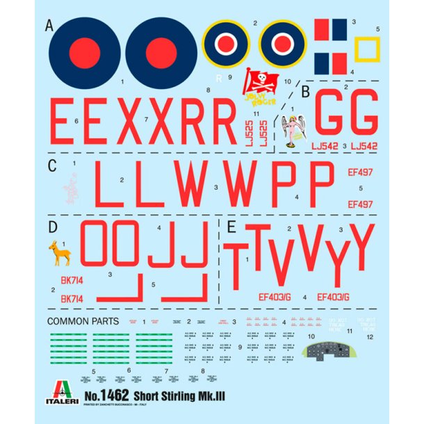 Italeri 1:72 Stirling Mk. III - Modelfly