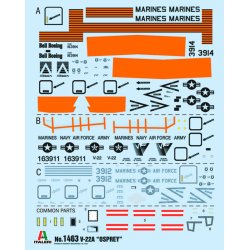 Italeri 1:72 V-22A Osprey - modellflygplan