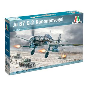 Italeri 1:72 Ju 87 G-2 Kanonenvogel - Modellflygplan