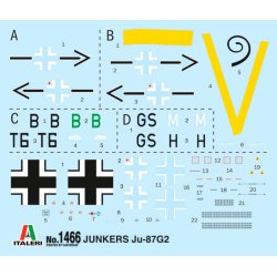 Italeri 1:72 Ju 87 G-2 Kanonenvogel - Modellflygplan