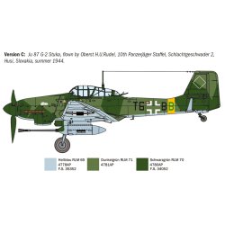 Italeri 1:72 Ju 87 G-2 Kanonenvogel - Modellflygplan