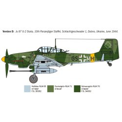 Italeri 1:72 Ju 87 G-2 Kanonenvogel - Modellflygplan