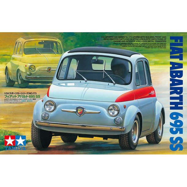 Tamiya Fiat Abarth 695 SS 1:24 - Modellbil