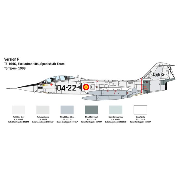 Italeri TF-104 G Starfighter - 1:32
