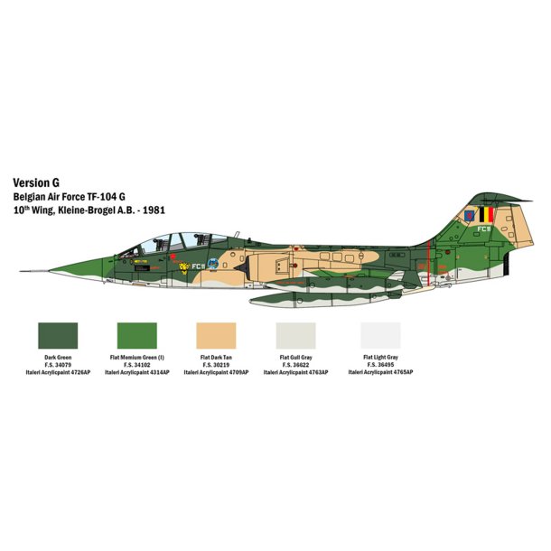 Italeri TF-104 G Starfighter - 1:32