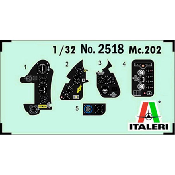 Italeri 1:32 Macchi MC.202 Folgore - Modelfly