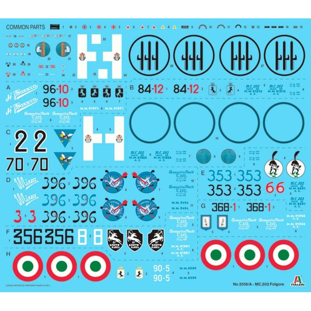 Italeri 1:32 Macchi MC.202 Folgore - Modelfly
