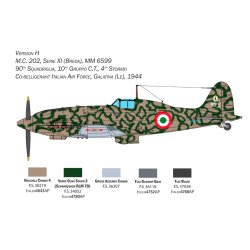 Italeri 1:32 Macchi MC.202 Folgore - Modelfly