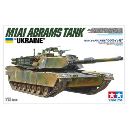 Tamiya Ukraine M1A1 Abrams Tank 1:35 - Modelkampvogn