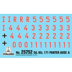 Italeri 1:56 Panther Sd.Kfz.171 Ausf. A - Modelkampvogn