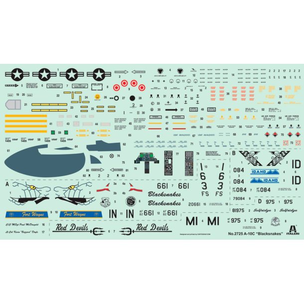 Italeri 1:48 A-10C Blacksnakes - Modelfly