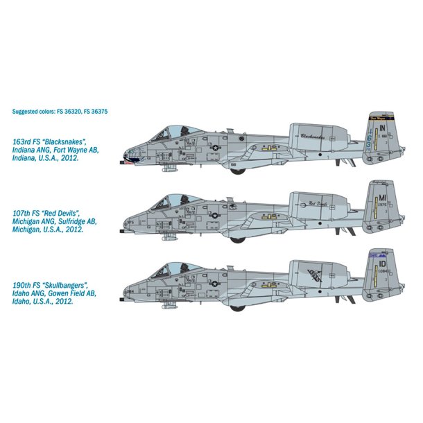 Italeri 1:48 A-10C Blacksnakes - Modelfly