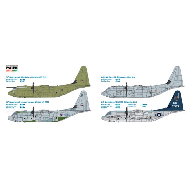 Italeri Hercules C-130J C5 1:48 - Modelfly