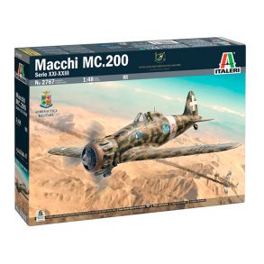 Italeri 1:48 Macchi C.200 Series XXI-XXIII - Modellflygplan