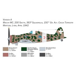 Italeri 1:48 Macchi C.200 Serie XXI-XXIII - Modelfly