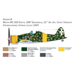 Italeri 1:48 Macchi C.200 Serie XXI-XXIII - Modelfly