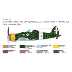 Italeri 1:48 Macchi C.200 Serie XXI-XXIII - Modelfly