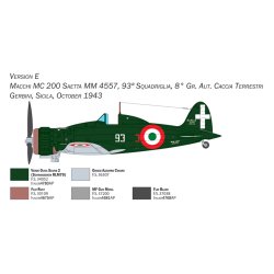 Italeri 1:48 Macchi C.200 Serie XXI-XXIII - Modelfly