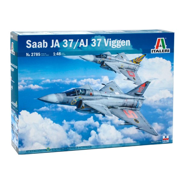 Italeri 1:48 Saab JA 37 / AJ Viggen - Modelfly