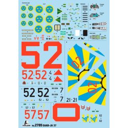 Italeri 1:48 Saab JA 37 / AJ Viggen - Modelfly