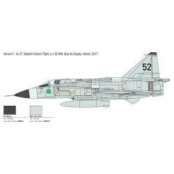 Italeri 1:48 Saab JA 37 / AJ Viggen - Modelfly