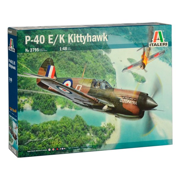 Italeri P-40E/K Kittyhawk 1:48