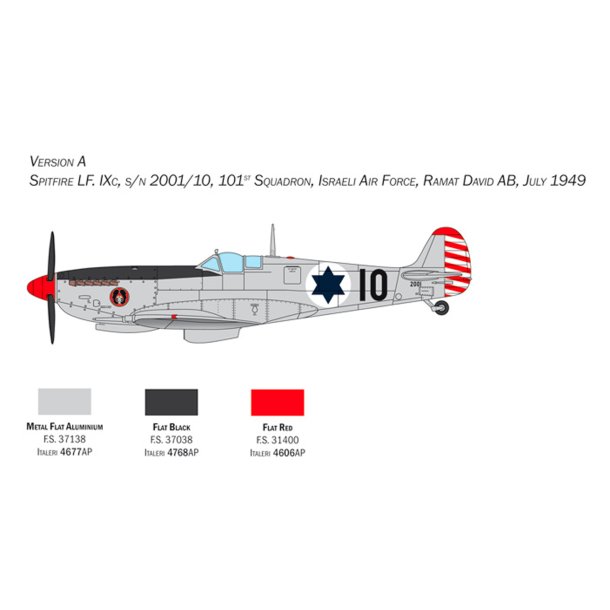 Italeri 1:48 Spitfire Mk. IX - Modelfly