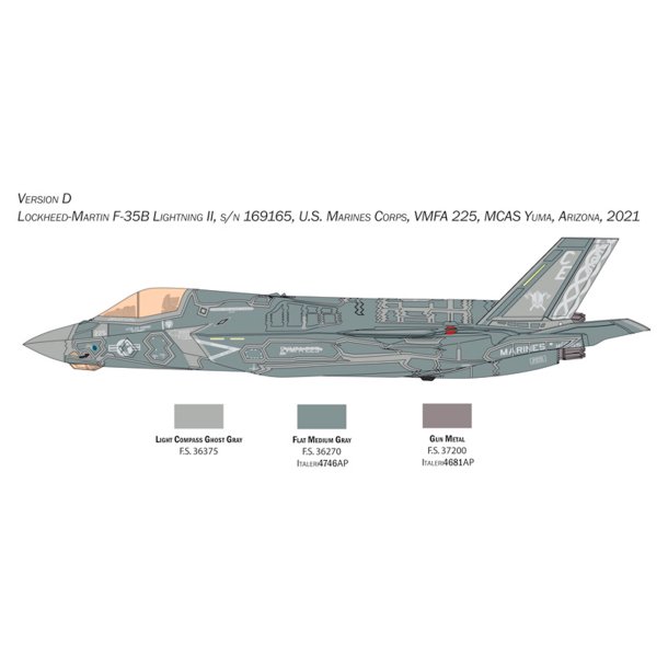 Italeri 1:48 F-35 B Lightning II - Modelfly