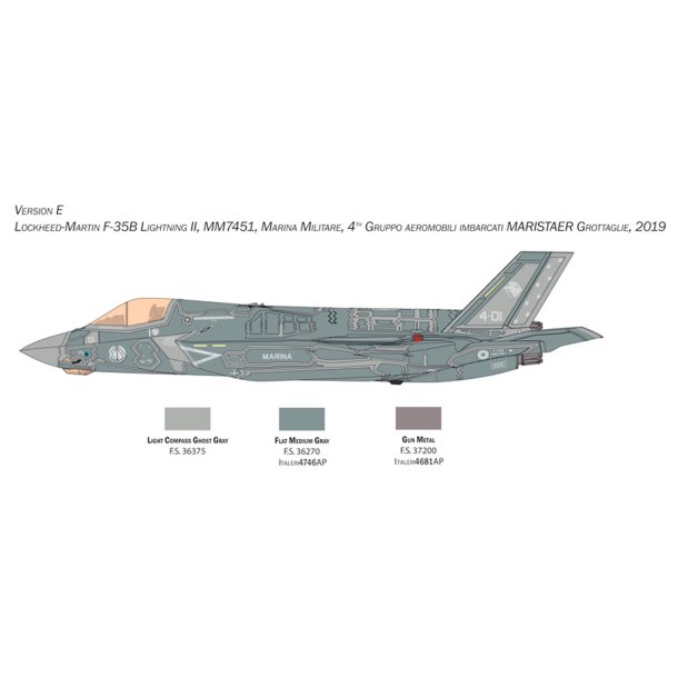 Italeri 1:48 F-35 B Lightning II - Modelfly