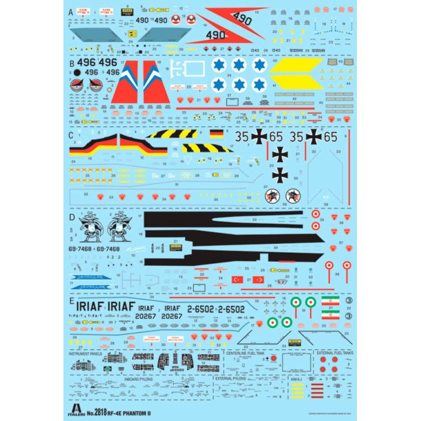 Italeri 1:48 RF-4E Phantom II - Modelfly