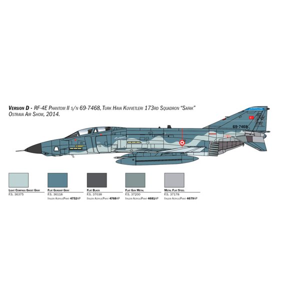 Italeri 1:48 RF-4E Phantom II - Modelfly