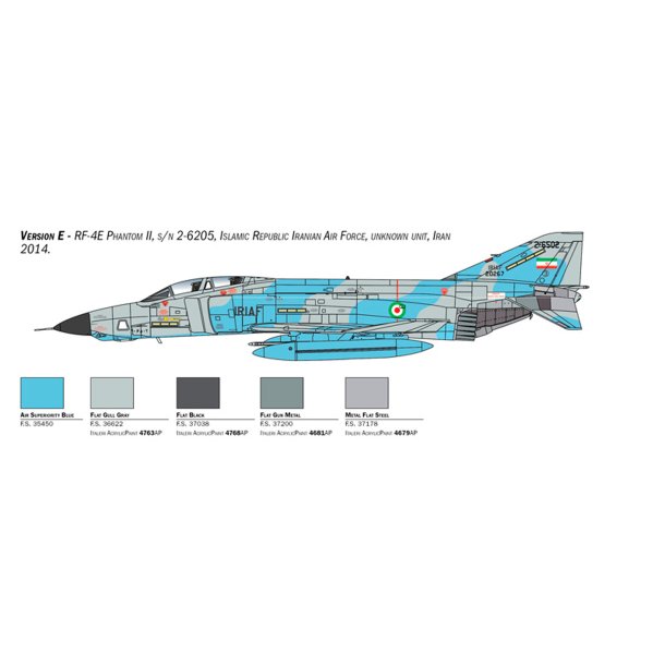 Italeri 1:48 RF-4E Phantom II - Modelfly