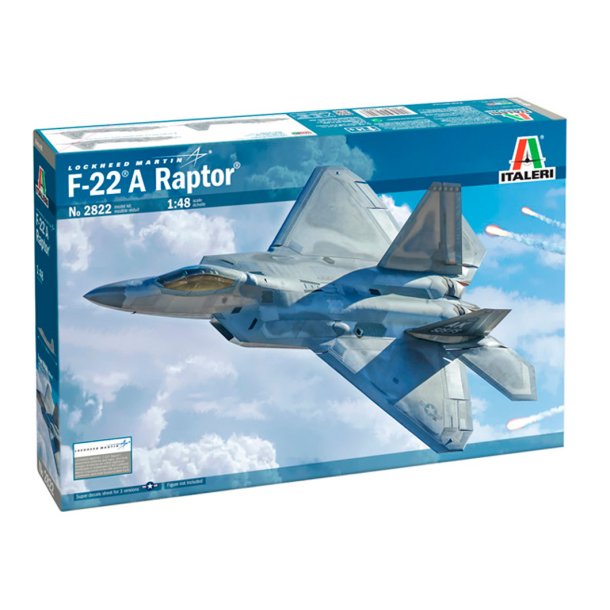 Italeri 1:48 F-22 A Raptor - modellflygplan