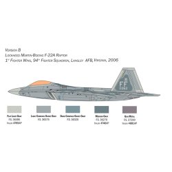 Italeri 1:48 F-22 A Raptor - modellflygplan
