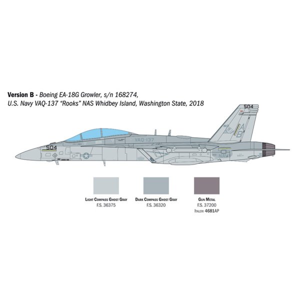 Italeri 1:48 E/A-18G Growler - Modelfly