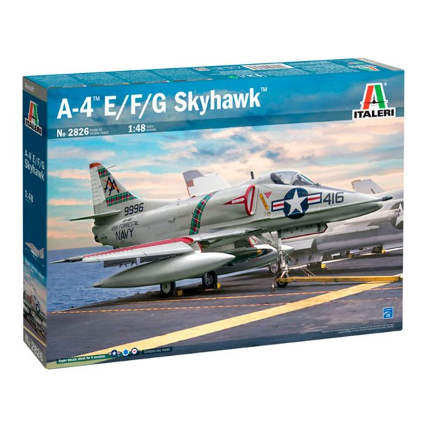 Italeri 1:48 A-4 E/F/G Skyhawk - Modellflygplan